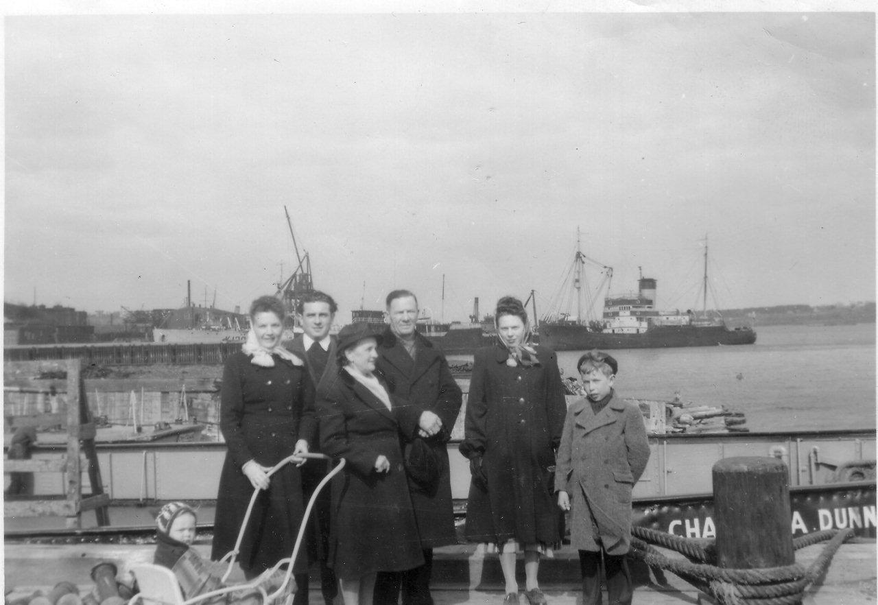 nec. Mike Babinec.Anna Grohmann.Rudolph Grohmann.Anna Sachs.AdolphSachs. arriving from Que. in 1949..Mike Babinec.Aug.2011